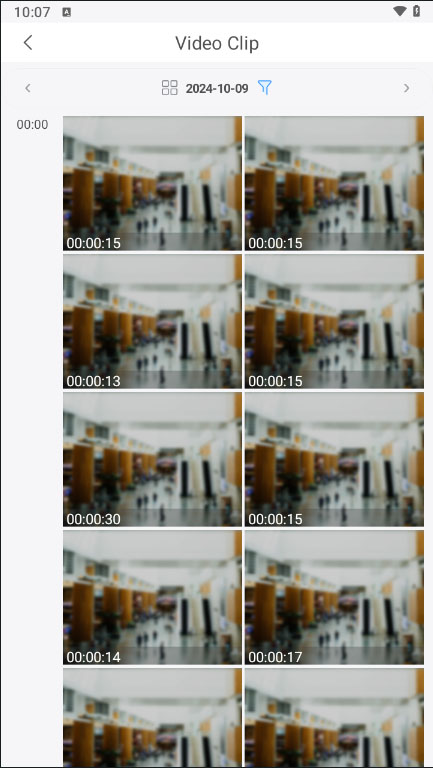 Video Clip List 