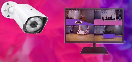 بنفش شدن تصویر دوربین مدار بسته
